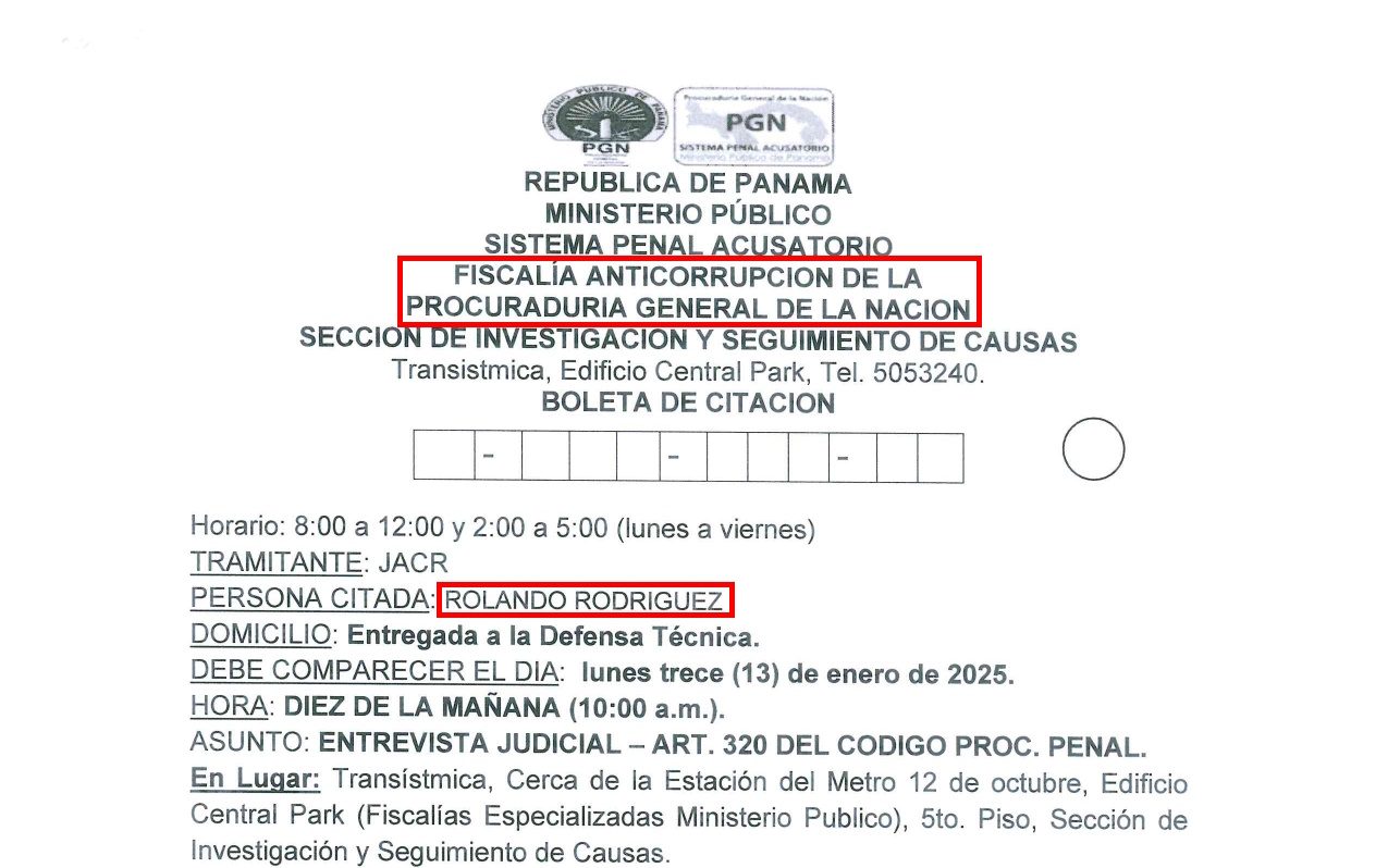 Investigación sigue: Rolando Rodríguez en el centro del escándalo en Panamá