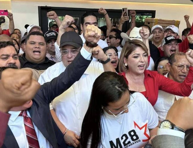 LIBRE dividido: acusaciones de fraude y triunfo de Rixi Moncada